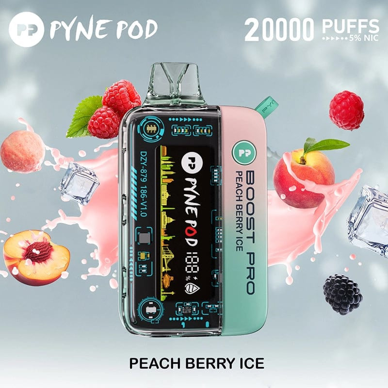 Pyne Pod Boost Pro 20,000 Puffs 5ct 5%Nic Disposable Vape - Premium  from H&S WHOLESALE - Just $40! Shop now at H&S WHOLESALE