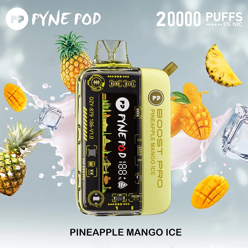 Pyne Pod Boost Pro 20,000 Puffs 5ct 5%Nic Disposable Vape - Premium  from H&S WHOLESALE - Just $40! Shop now at H&S WHOLESALE