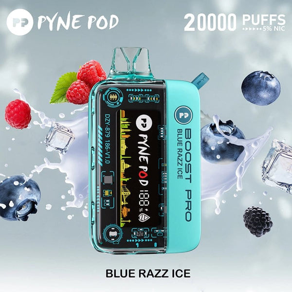 Pyne Pod Boost Pro 20,000 Puffs 5ct 5%Nic Disposable Vape - Premium  from H&S WHOLESALE - Just $40! Shop now at H&S WHOLESALE