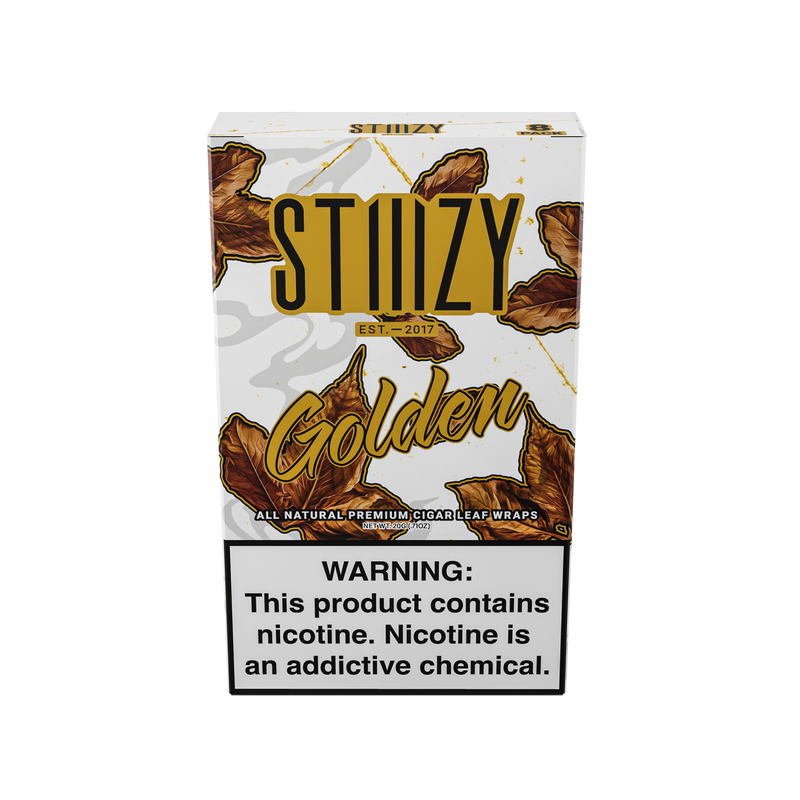 Stiiizy Premium All Natural Leaf Wrap 8ct Box