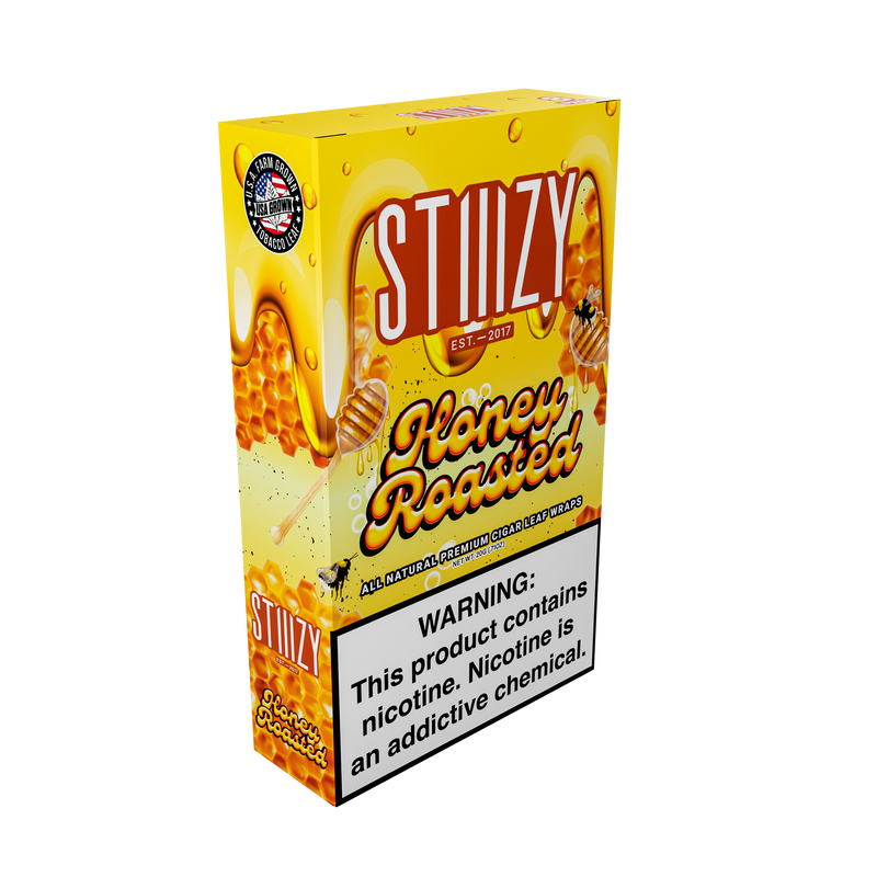 Stiiizy Premium All Natural Leaf Wrap 8ct Box - Premium  from H&S WHOLESALE - Just $39.99! Shop now at H&S WHOLESALE