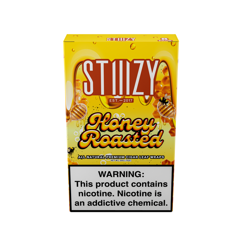 Stiiizy Premium All Natural Leaf Wrap 8ct Box - Premium  from H&S WHOLESALE - Just $30! Shop now at H&S WHOLESALE