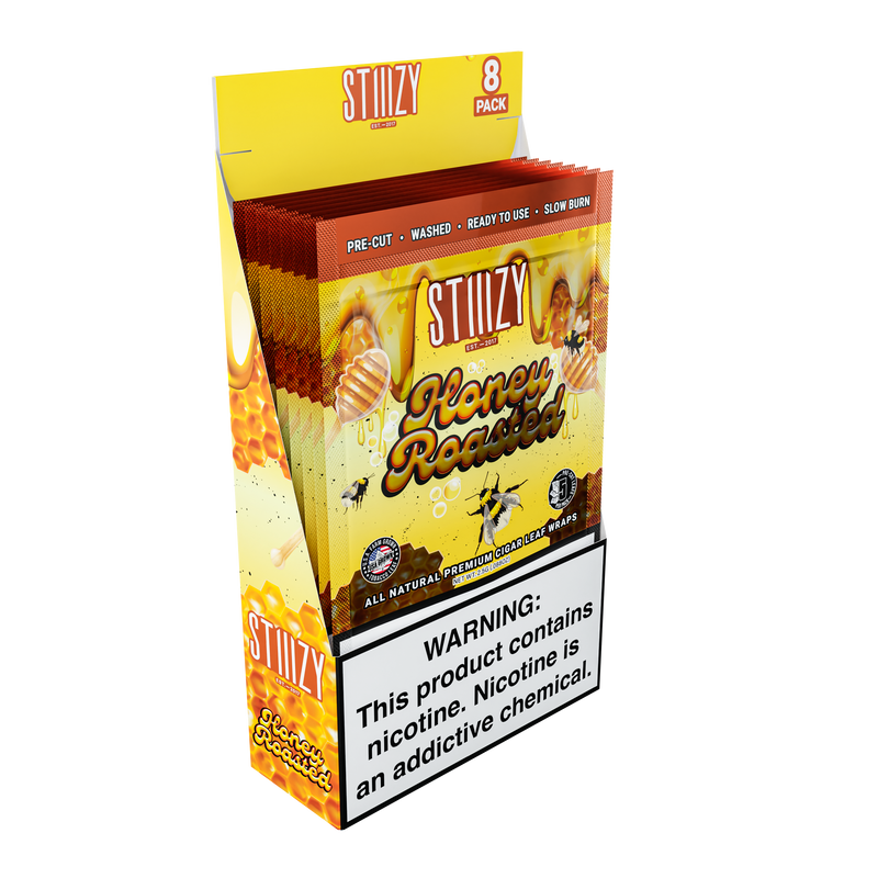 Stiiizy Premium All Natural Leaf Wrap 8ct Box - Premium  from H&S WHOLESALE - Just $30! Shop now at H&S WHOLESALE