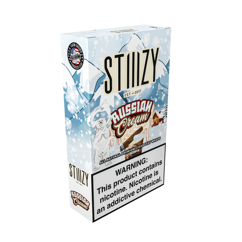 Stiiizy Premium All Natural Leaf Wrap 8ct Box