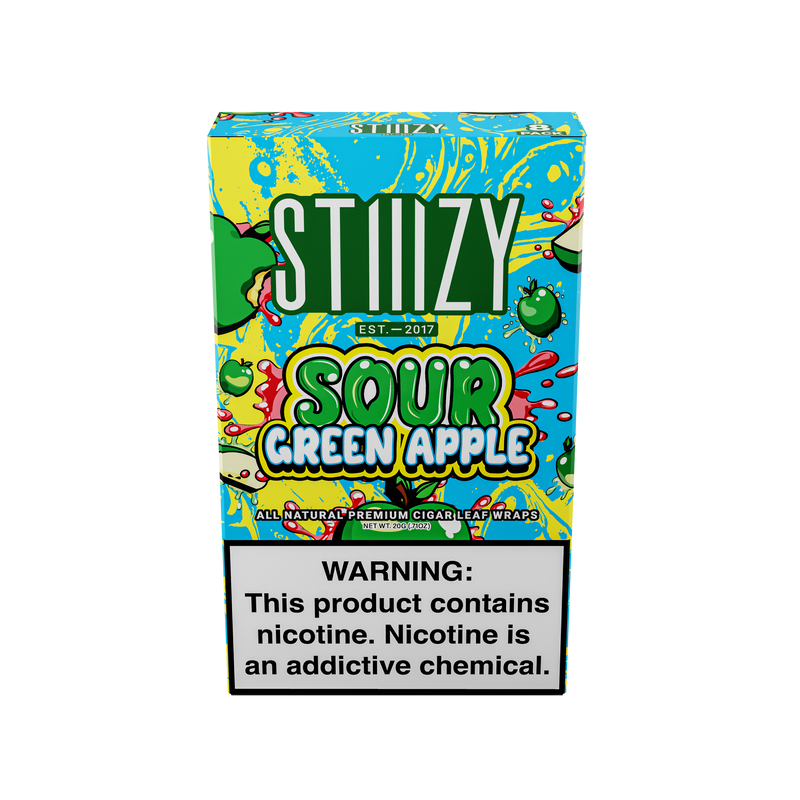 Stiiizy Premium All Natural Leaf Wrap 8ct Box - Premium  from H&S WHOLESALE - Just $30! Shop now at H&S WHOLESALE