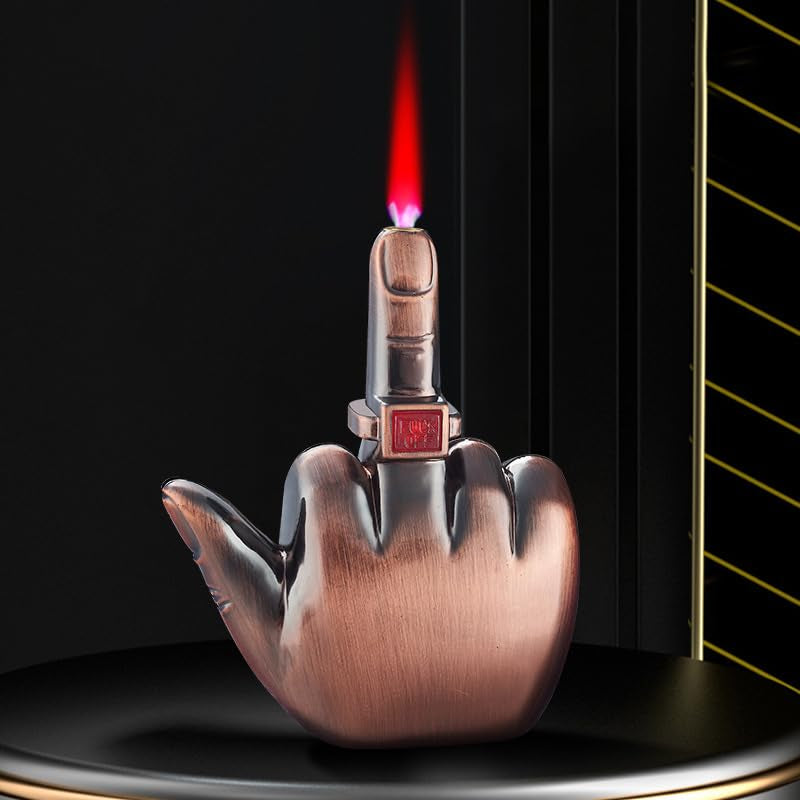 Clickit Funny Middle Finger Torch Lighter 12ct Display