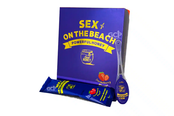 Sex On The Beach Honey Spoon Strawberry Flavor 12ct - Premium  from H&S WHOLESALE - Just $19! Shop now at H&S WHOLESALE