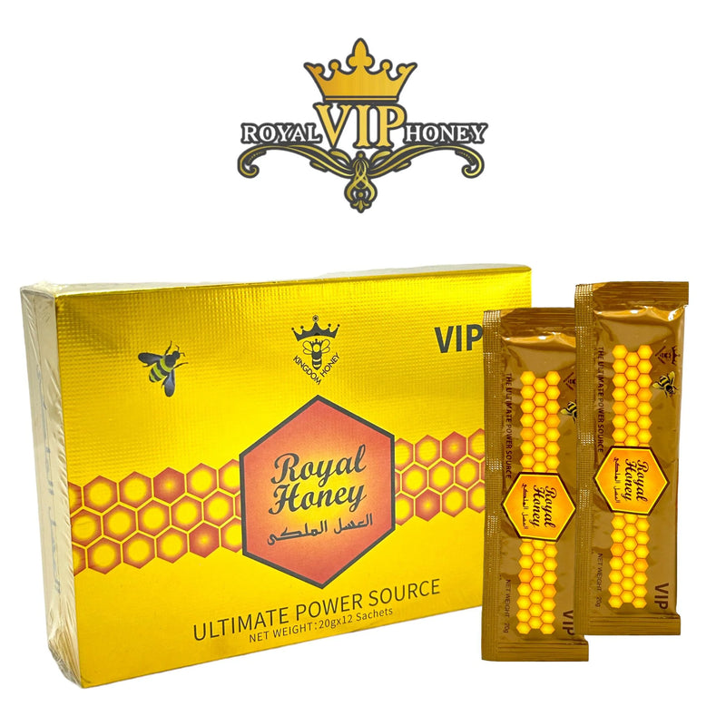 Royal Honey VIP Gold 12ct Box - Premium  from H&S WHOLESALE - Just $6.50! Shop now at H&S WHOLESALE