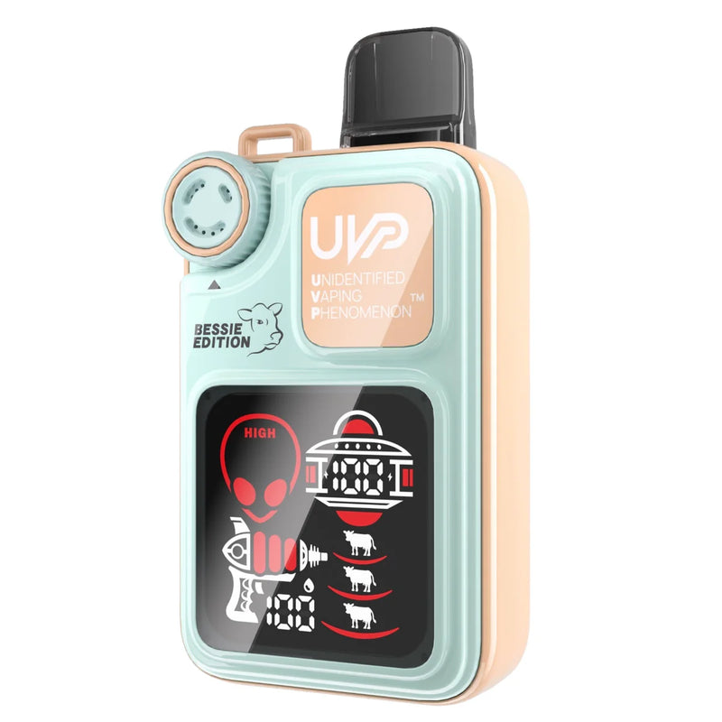 UVP Bessie Edition 18,000 Puffs 5% Nic 16ml Disposable Vape 5ct Display Box - Premium  from H&S WHOLESALE - Just $37.50! Shop now at H&S WHOLESALE