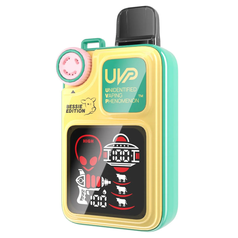 UVP Bessie Edition 18,000 Puffs 5% Nic 16ml Disposable Vape 5ct Display Box - Premium  from H&S WHOLESALE - Just $37.50! Shop now at H&S WHOLESALE