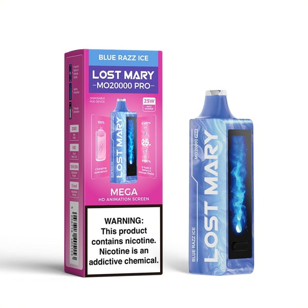 Lost Mary MO20,000 Puffs Pro 5ct Display Disposable Vape - Premium  from H&S WHOLESALE - Just $45! Shop now at H&S WHOLESALE