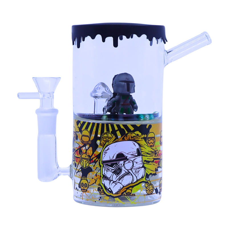 Dabtized Toon Trip Mix Character With LED Lights Water Pipe 1ct - Premium  from H&S WHOLESALE - Just $40! Shop now at H&S WHOLESALE