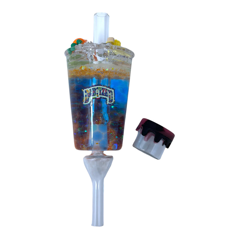 Dabtized Bottoms Up Shot 2 in 1 Hand Pipe & Honey Straw - Premium  from H&S WHOLESALE - Just $18! Shop now at H&S WHOLESALE