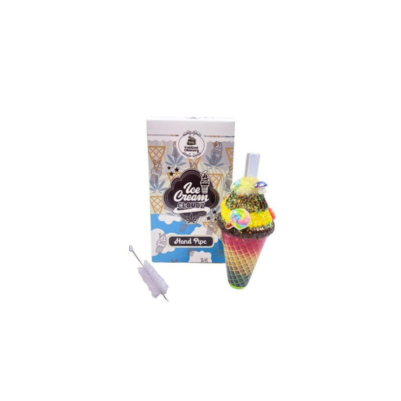 Dabtized Ice Cream Cloudz Hand Pipe 1ct - Premium  from H&S WHOLESALE - Just $18! Shop now at H&S WHOLESALE