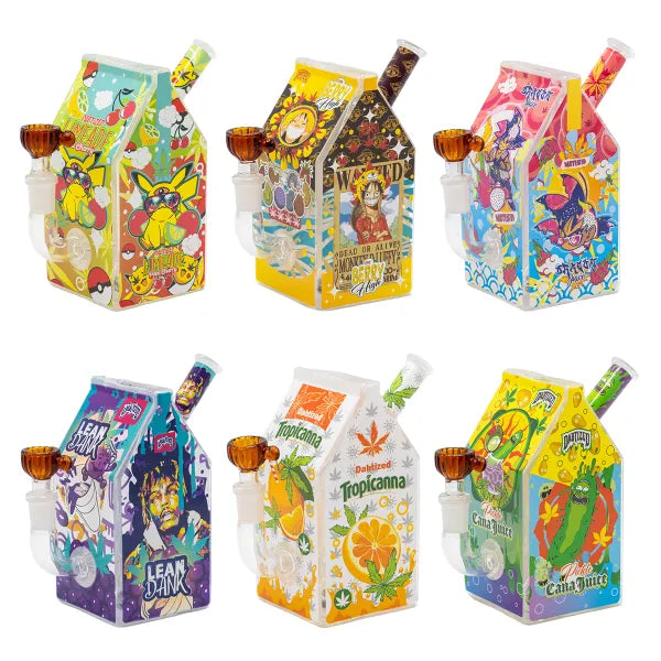 Dabtized juice Carton Bottle 2 in 1 Bubbler & Nectar Collector - Premium  from H&S WHOLESALE - Just $20! Shop now at H&S WHOLESALE