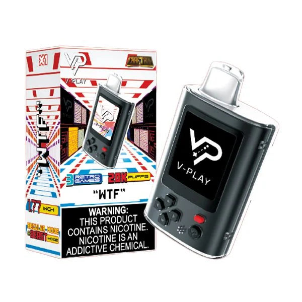 V-Play 20k Puffs Retro Games Disposable Vape 5ct Box by Craftbox - Premium  from H&S WHOLESALE - Just $45! Shop now at H&S WHOLESALE