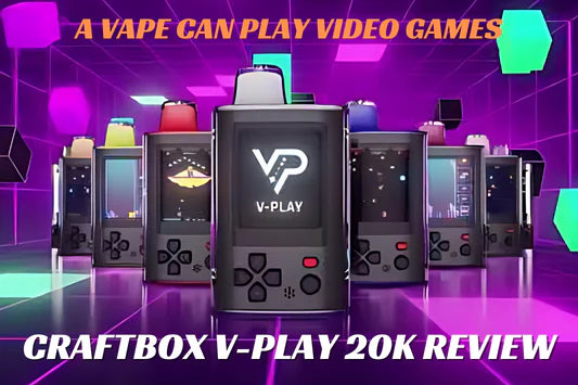 V-Play 20k Puffs Retro Games Disposable Vape 5ct Box by Craftbox - Premium  from H&S WHOLESALE - Just $45! Shop now at H&S WHOLESALE