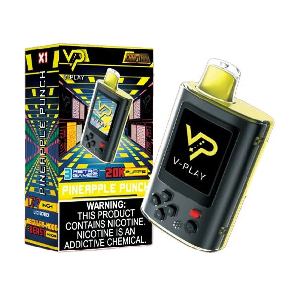 V-Play 20k Puffs Retro Games Disposable Vape 5ct Box by Craftbox - Premium  from H&S WHOLESALE - Just $45! Shop now at H&S WHOLESALE