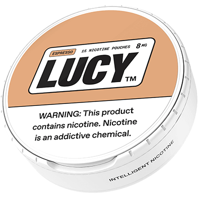 Lucy- Nicotine pouches 5ct ￼ - Premium  from H&S WHOLESALE - Just $19.75! Shop now at H&S WHOLESALE