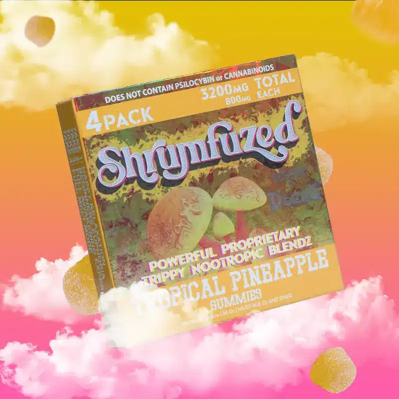 Dazed Shrumfuzed 4pk Gummies 3200mg 10ct - Premium  from H&S WHOLESALE - Just $95! Shop now at H&S WHOLESALE