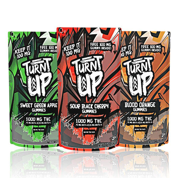 Turnt Up Keep It Up THC Gummies 10pk 5ct box - Premium  from H&S WHOLESALE - Just $65! Shop now at H&S WHOLESALE