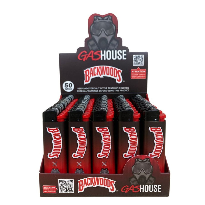 Gas House Backwoods Lighter 50ct - Premium  from H&S WHOLESALE - Just $35! Shop now at H&S WHOLESALE