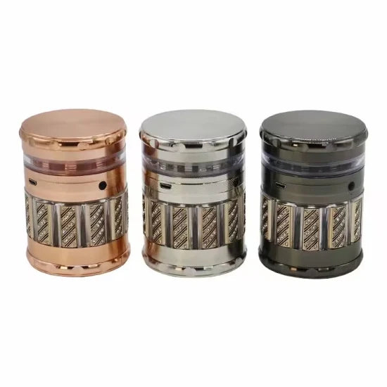 Clickit Plapitate Grinder 4pc Wood 6ct - Premium  from H&S WHOLESALE - Just $50! Shop now at H&S WHOLESALE