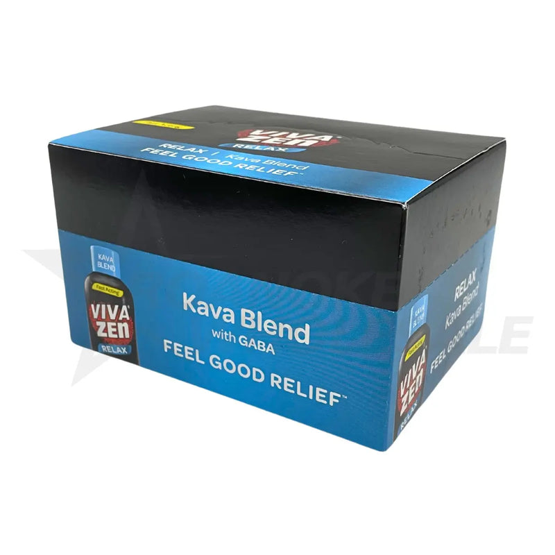 Vivazen Relax Kava Blend With GABA 12ct Box - Premium  from H&S WHOLESALE - Just $60! Shop now at H&S WHOLESALE