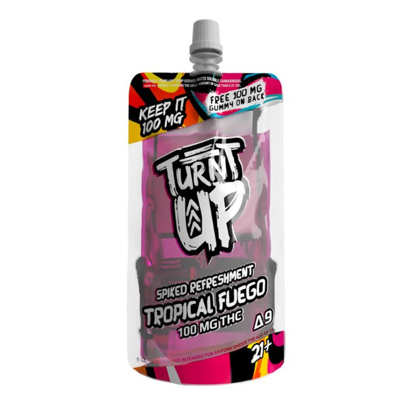 Turnt Up Delta 9 Spiked Refreshmint 100mg Juice Bag 1ct - Premium  from H&S WHOLESALE - Just $6! Shop now at H&S WHOLESALE