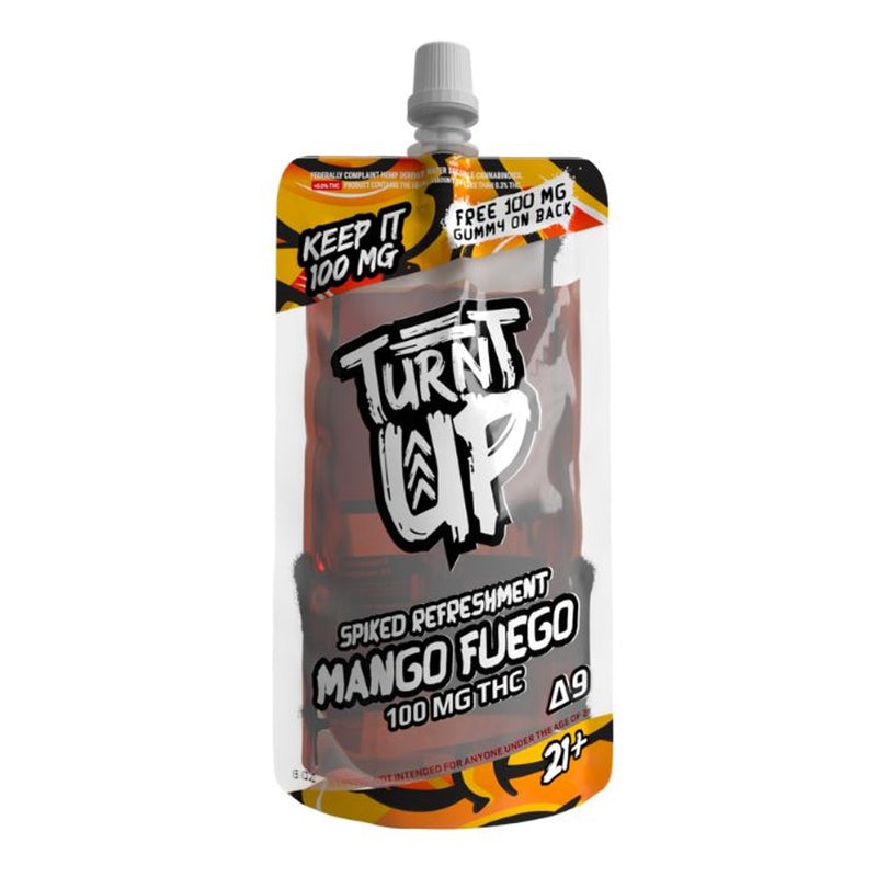 Turnt Up Delta 9 Spiked Refreshmint 100mg Juice Bag 1ct - Premium  from H&S WHOLESALE - Just $6! Shop now at H&S WHOLESALE