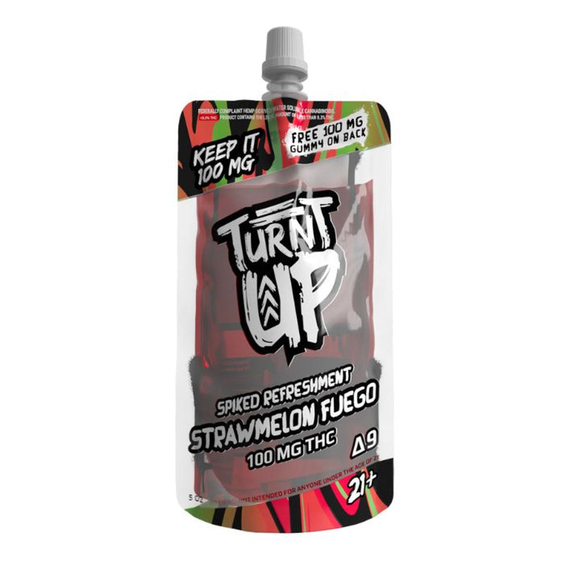 Turnt Up Delta 9 Spiked Refreshmint 100mg Juice Bag 1ct - Premium  from H&S WHOLESALE - Just $6! Shop now at H&S WHOLESALE