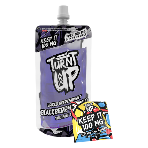 Turnt Up Delta 9 Spiked Refreshmint 100mg Juice Bag 1ct - Premium  from H&S WHOLESALE - Just $6! Shop now at H&S WHOLESALE