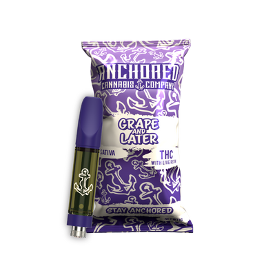 Anchored THC-A 1g Live Resin Cartridge 5ct Bag - Premium  from H&S WHOLESALE - Just $45! Shop now at H&S WHOLESALE