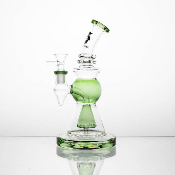 Glass House waterpipe with 14mm bowl GH-56 - Premium  from H&S WHOLESALE - Just $35.00! Shop now at H&S WHOLESALE