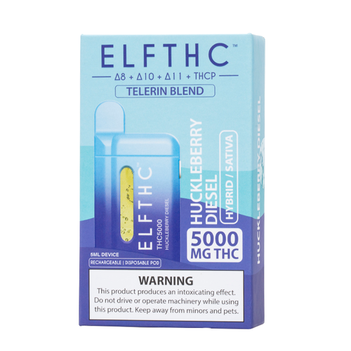 ELFTHC Telerin Blend 5g D8+D10+D11+THC-P 1ct Disposable Vape - Premium  from H&S WHOLESALE - Just $25! Shop now at H&S WHOLESALE