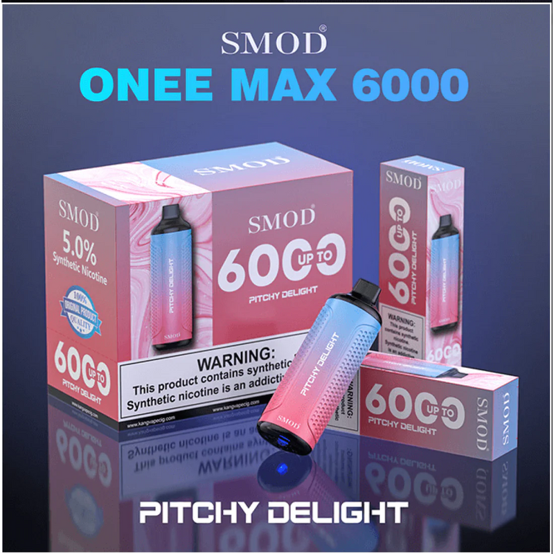 SMOD Onee Max 6000 Puffs 10ct Disposable Vape - Premium  from H&S WHOLESALE - Just $75.00! Shop now at H&S WHOLESALE