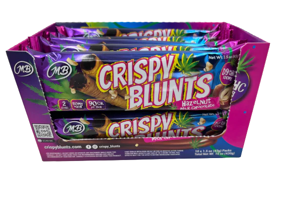 Crispy Blunts With 2 Sticks 50mg Each 10ct Display Box - Premium  from H&S WHOLESALE - Just $50.00! Shop now at H&S WHOLESALE