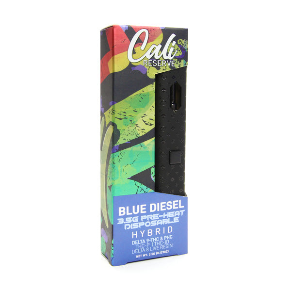 Cali Reserve By Extrax 3.5g Live Resin D9 & PHC & D8 & THC-JD Pre-Heat Disposable Vape 1ct - Premium  from H&S WHOLESALE - Just $17.00! Shop now at H&S WHOLESALE