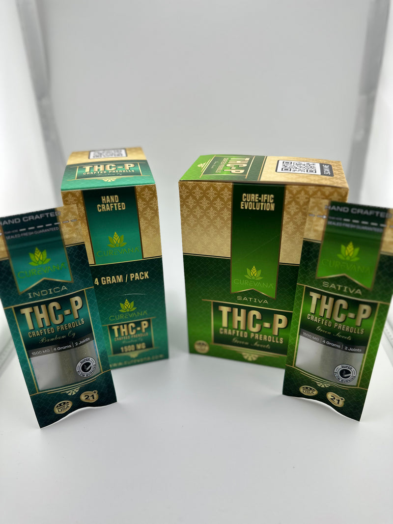 Curevana THC-P 1500mg 4g 2pack 12ct Display Pre-roll - Premium  from H&S WHOLESALE - Just $48.00! Shop now at H&S WHOLESALE