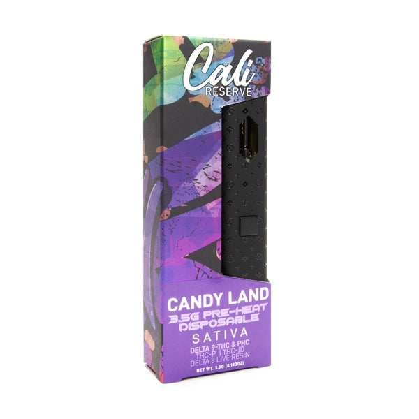 Cali Reserve By Extrax 3.5g Live Resin D9 & PHC & D8 & THC-JD Pre-Heat Disposable Vape 1ct - Premium  from H&S WHOLESALE - Just $17.00! Shop now at H&S WHOLESALE