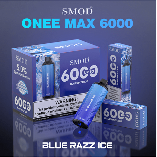 SMOD Onee Max 6000 Puffs 10ct Disposable Vape - Premium  from H&S WHOLESALE - Just $75.00! Shop now at H&S WHOLESALE