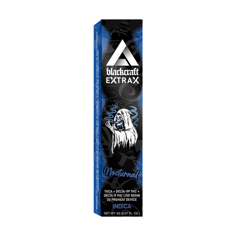 BlackCraft Extrax Preheat 2g THC-A+D-9P+D8 Live Resin 1ct Disposable Vape - Premium  from H&S WHOLESALE - Just $13.00! Shop now at H&S WHOLESALE