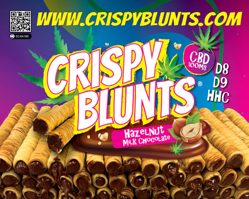 Crispy Blunts With 2 Sticks 50mg Each 10ct Display Box - Premium  from H&S WHOLESALE - Just $50.00! Shop now at H&S WHOLESALE