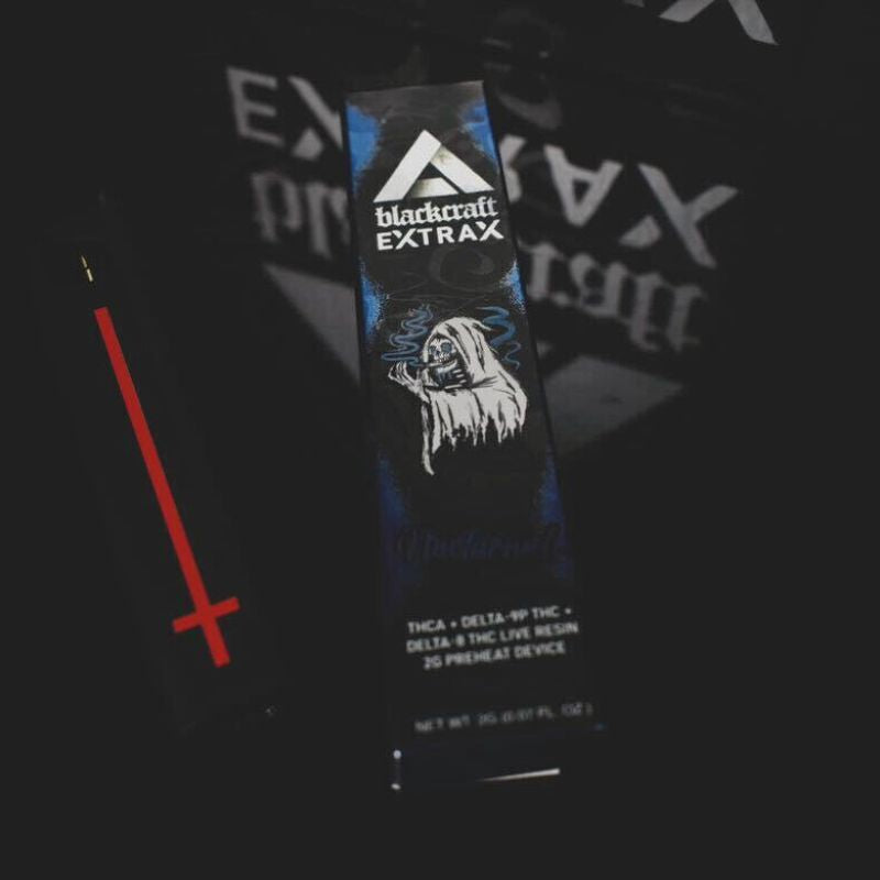 BlackCraft Extrax Preheat 2g THC-A+D-9P+D8 Live Resin 1ct Disposable Vape - Premium  from H&S WHOLESALE - Just $13.00! Shop now at H&S WHOLESALE