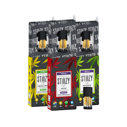 STIIIZY Live Resin Delta 8 1000mg 1g Pods 1ct - Premium  from H&S WHOLESALE - Just $8.00! Shop now at H&S WHOLESALE