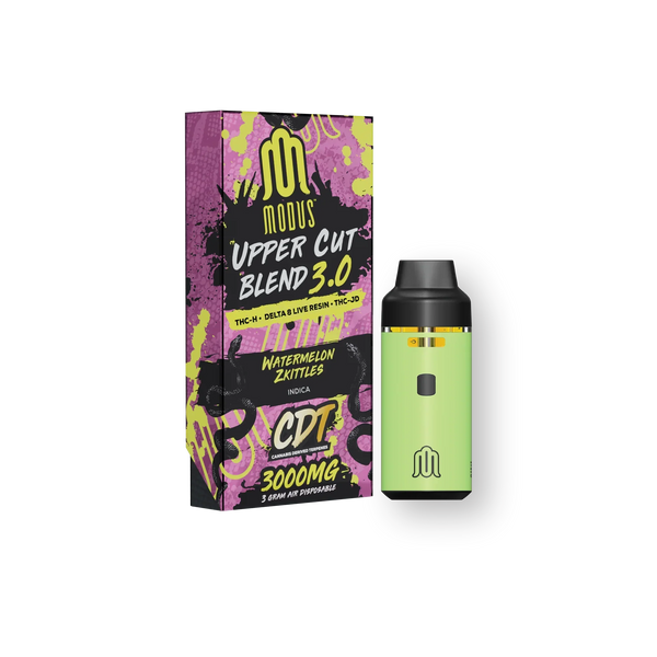 MODUS Upper Cut Blend 3.0 Live resin THC-H+D8+THC-JD 1ct Disposable Vape - Premium  from H&S WHOLESALE - Just $14! Shop now at H&S WHOLESALE