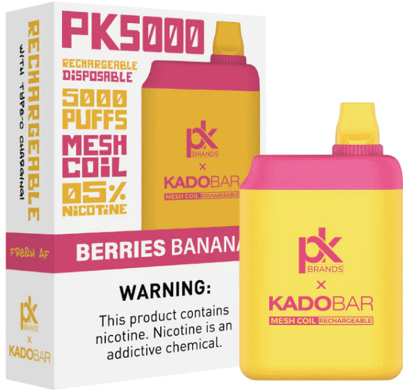 Kado Bar X Pod Kind PK5000 Puffs 5% Nic 5ct Display Disposable Vape - Premium  from H&S WHOLESALE - Just $40! Shop now at H&S WHOLESALE