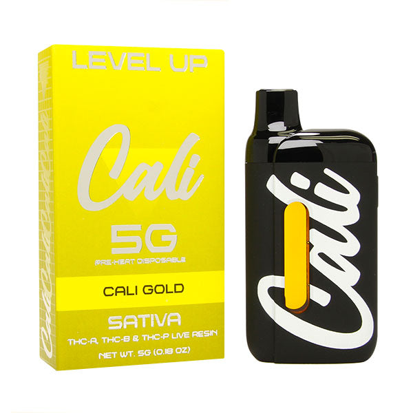 Cali Level Up 5g Live Resin THC-A+THC-B+THC-P 1ct Disposable Vape - Premium  from H&S WHOLESALE - Just $20.00! Shop now at H&S WHOLESALE