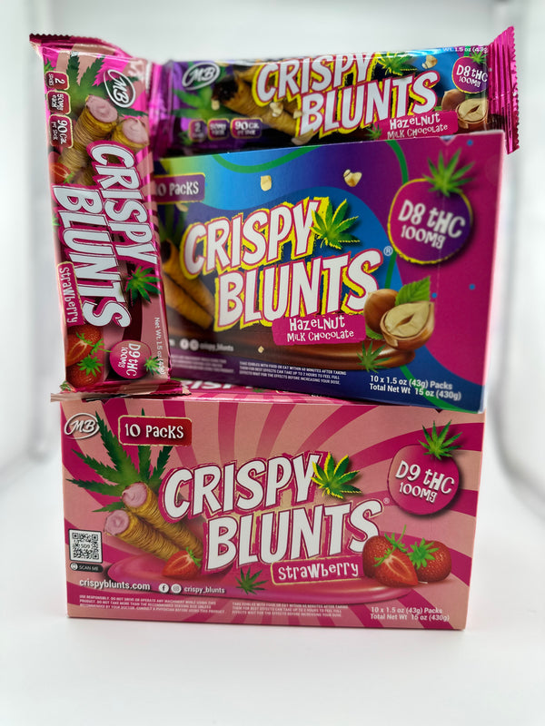 Crispy Blunts With 2 Sticks 50mg Each 10ct Display Box - Premium  from H&S WHOLESALE - Just $50.00! Shop now at H&S WHOLESALE