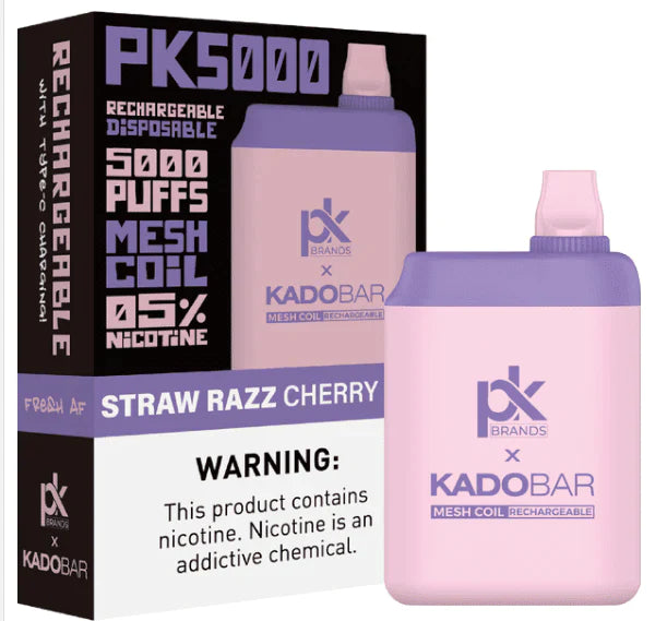 Kado Bar X Pod Kind PK5000 Puffs 5% Nic 5ct Display Disposable Vape - Premium  from H&S WHOLESALE - Just $40! Shop now at H&S WHOLESALE